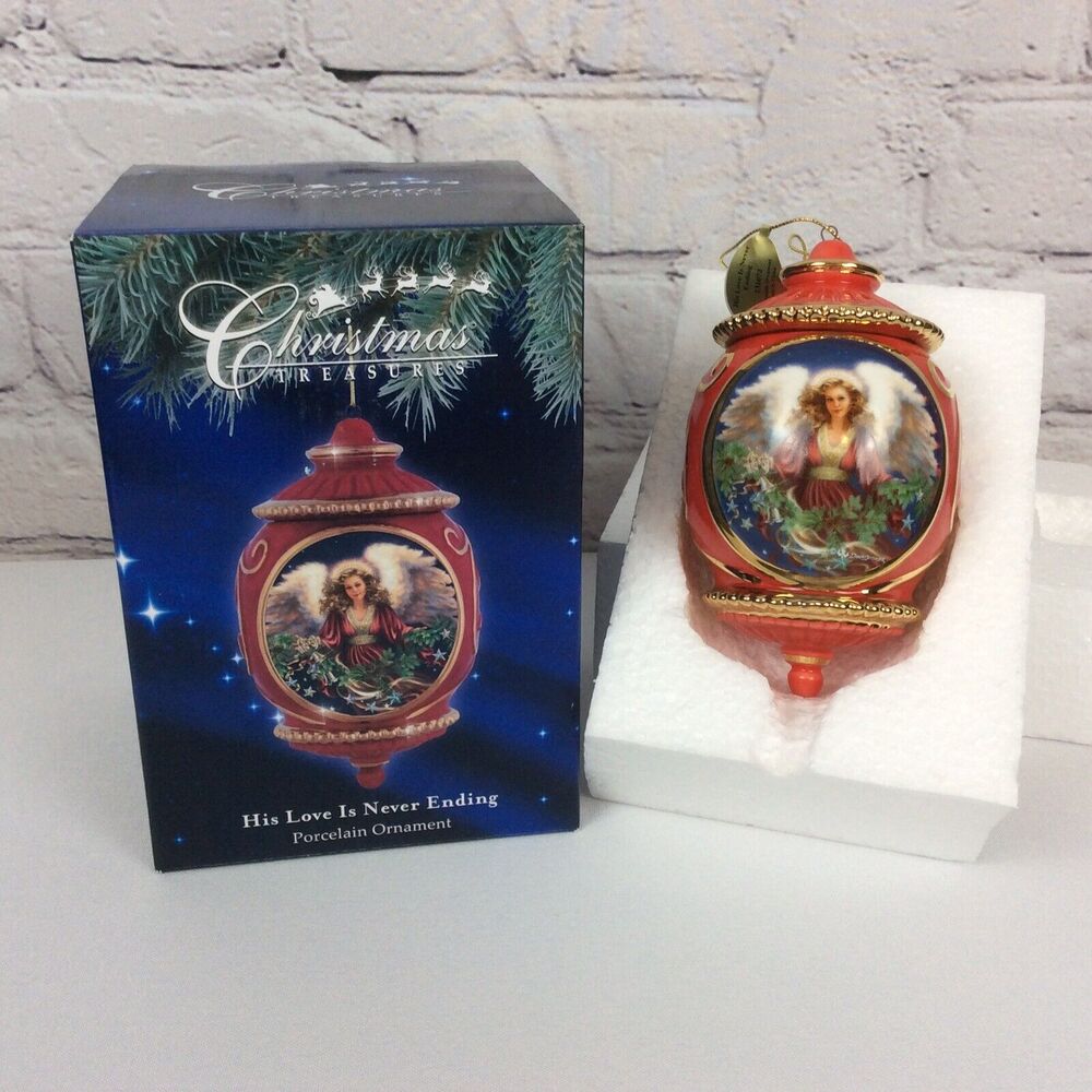 Christmas Treasures Ornament "His Love Is Never Ending" by Dona Gelsinger